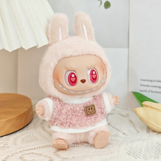 Labubu Doll Outfit Set - Cute Baby Clothes & Accessories for Vinyl Dolls