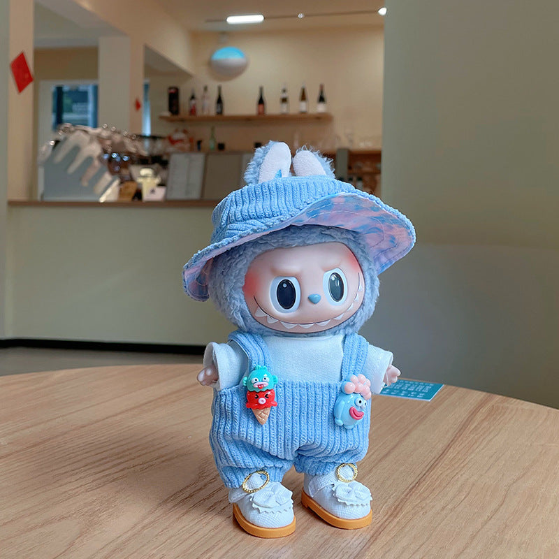 3rd Gen Labubu Doll Clothes Set for 17cm Vinyl Dolls
