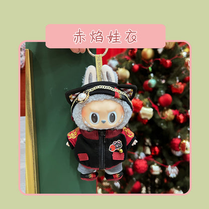 Labubu Doll Clothes for 17cm Vinyl Doll - Cute Outfits