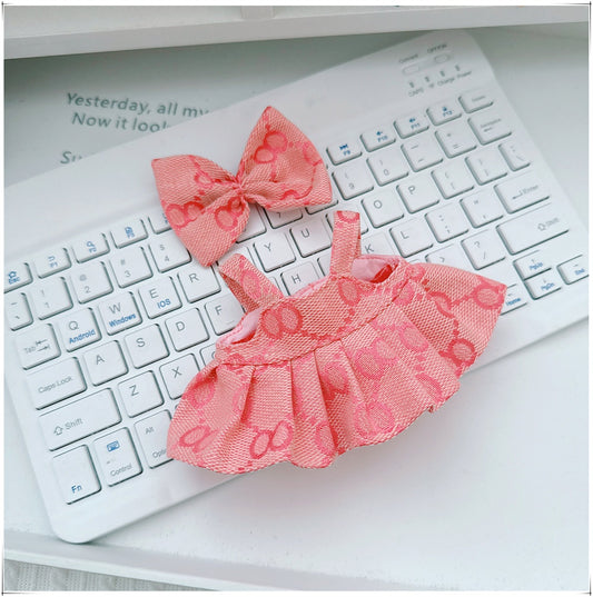 Labubu Doll Outfit - 17cm Cute Skirt Set for Vinyl Dolls
