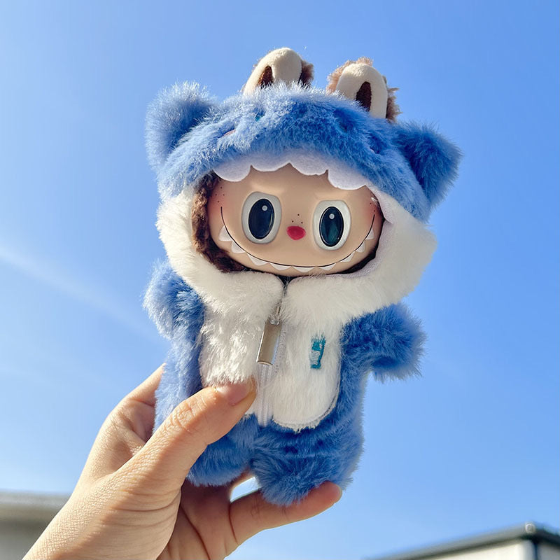 Only clothes] 17cm rabuva clothes LABUBU sit party 123 generation melody penguin outfit