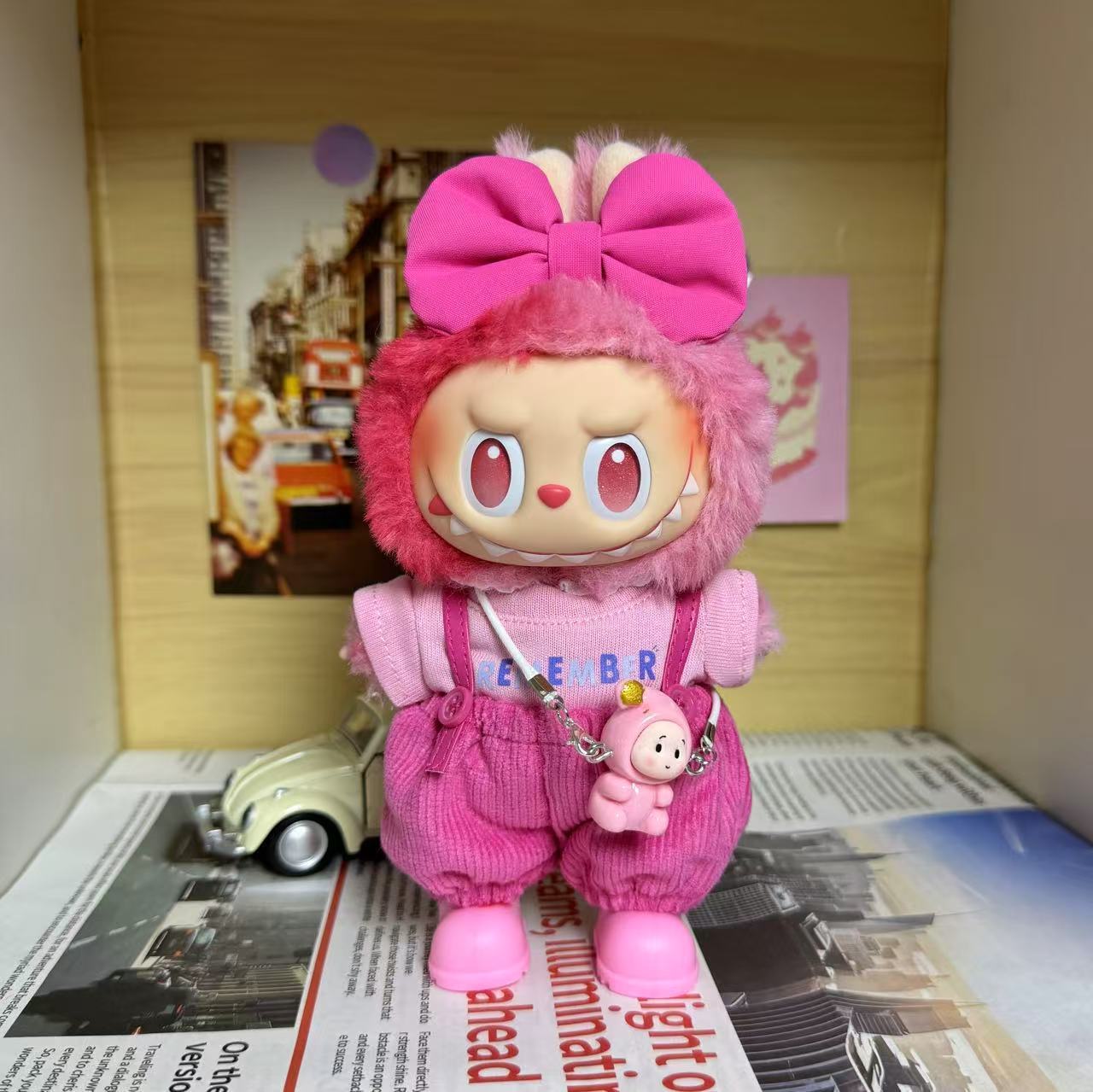 [Only for Baby Clothes] High-Energy 3Rd Generation Labubu Vinyl Baby Clothes Lucky Labubu 3.0 Clothes Are Trendy and Cool