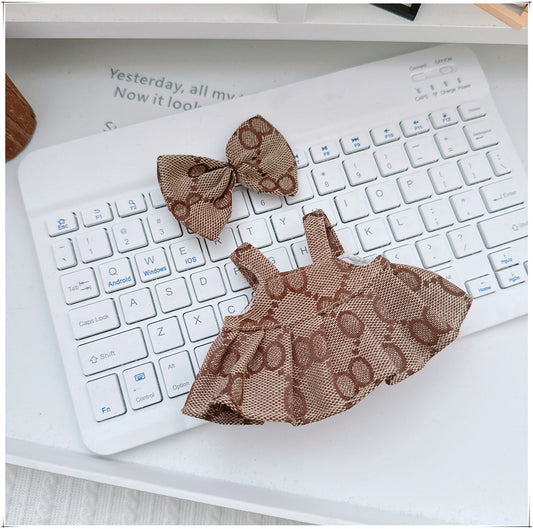 Labubu Doll Outfit - 17cm Cute Skirt Set for Vinyl Dolls