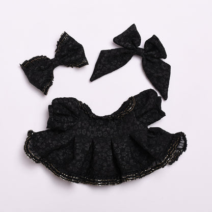Labubu 38cm Doll Evening Dress Set - Princess & Baby Clothes