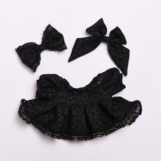 Labubu 38cm Doll Evening Dress Set - Princess & Baby Clothes
