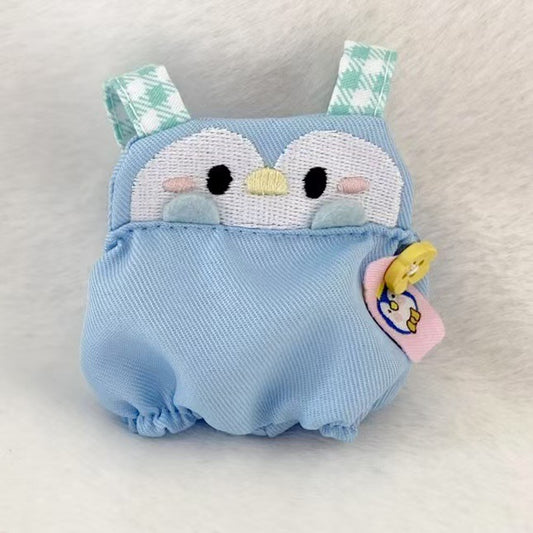 Labubu Doll Cartoon Animal Suspenders Suit - Penguin, Bunny, Little Bear