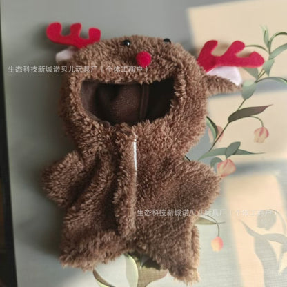 17cm Rab Cloth Doll Clothes Wedding Dress Suit Sweater Hand-made Doll Cute Pendant Doll Clothes