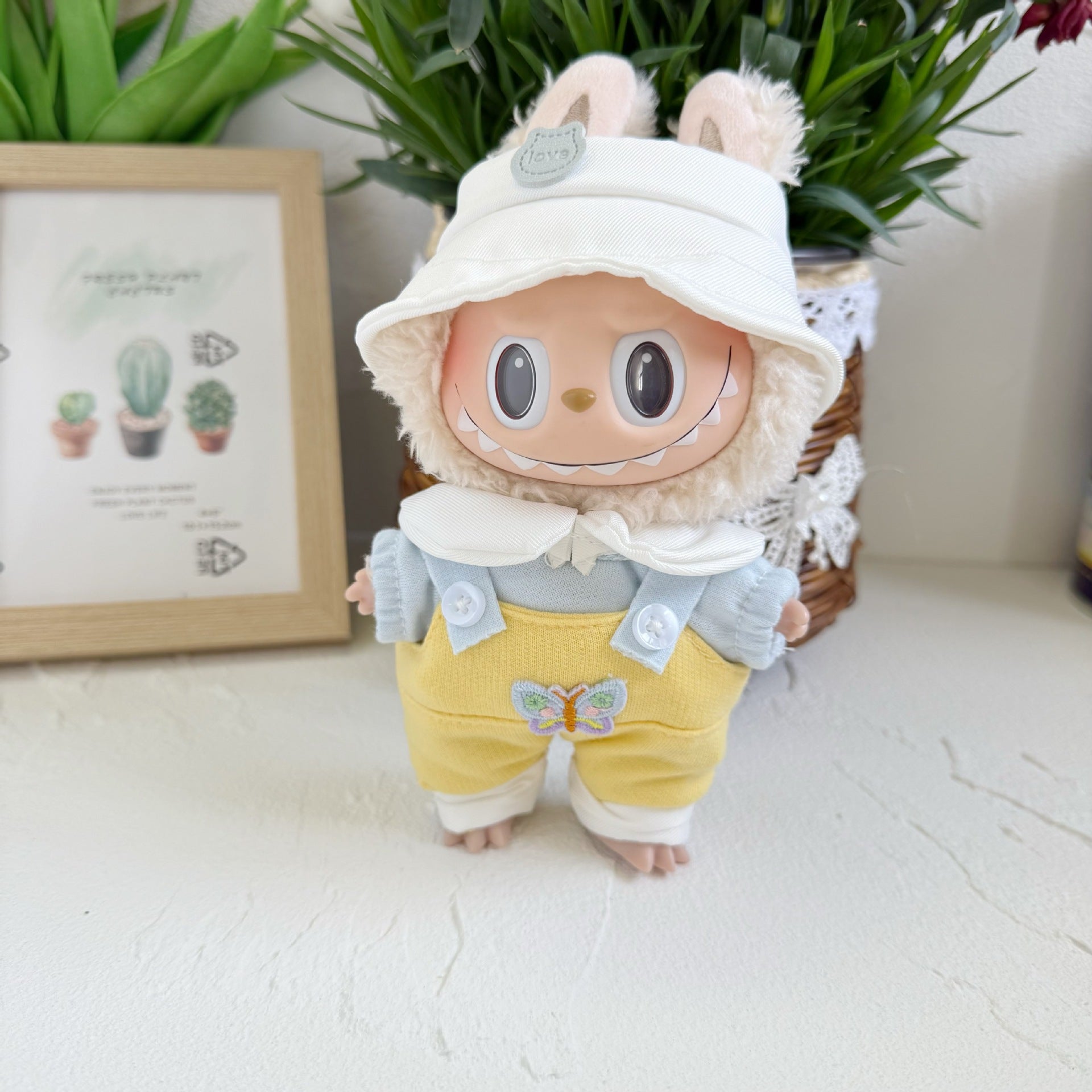 The first and second generation of blind box Rab cloth for the first and second generation of LABUBU for boys and girls school uniforms suit shoes