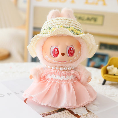 First and Second Generation Labubu Baby Clothes, Vinyl Blind Box Pendants, Replacement Clothes, Party Hats, Wedding Dresses, Replacement Shoes