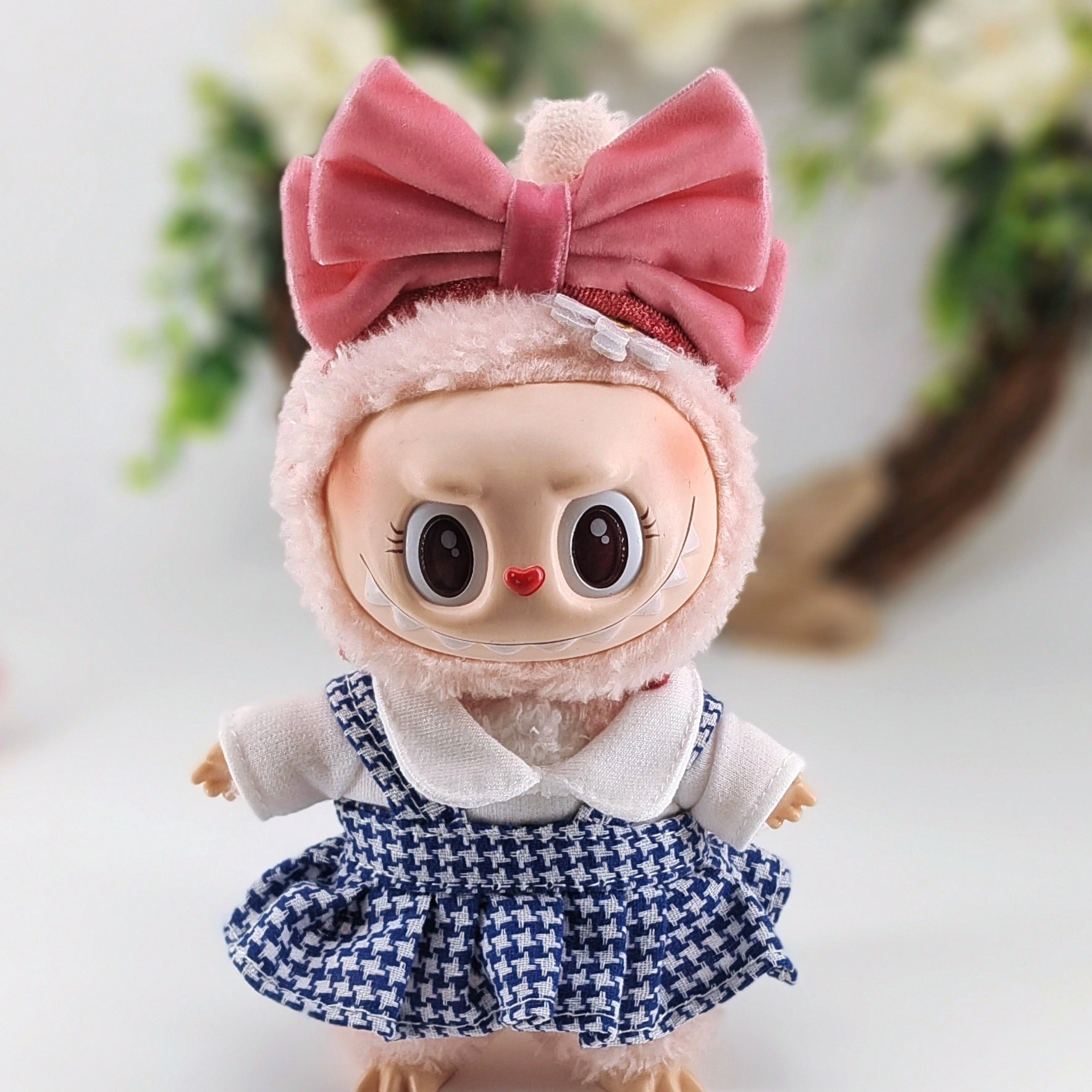 Labubu Doll Princess Dress & Skirt Outfit Set for 17cm Vinyl Doll