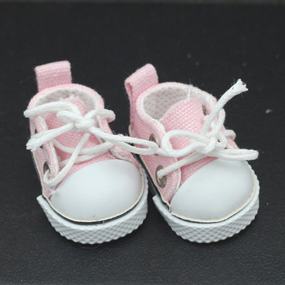 Labubu Doll Canvas Shoes - 3.8CM Sports Style for 10CM & 17CM Dolls
