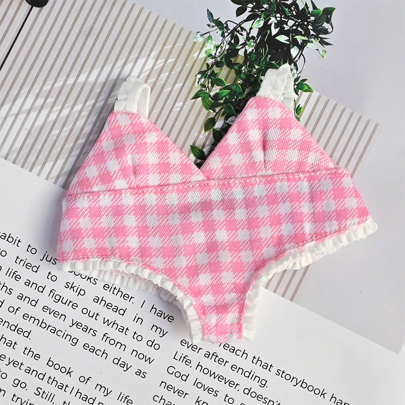 Clothes Only] First/Third Generation Labubu Doll Clothes Labubu Clothes Doll Doll Macaron Swimsuit Series