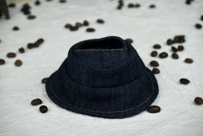 Labubu Doll Denim Outfit Set - 17cm Cowboy Suit & Hat