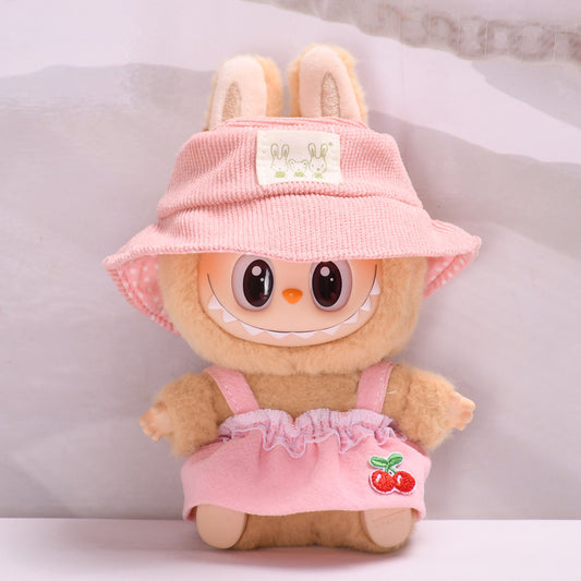 Only clothes] second generation blind box Labubu clothes pendant cloth cloth sit party series keychain doll dress