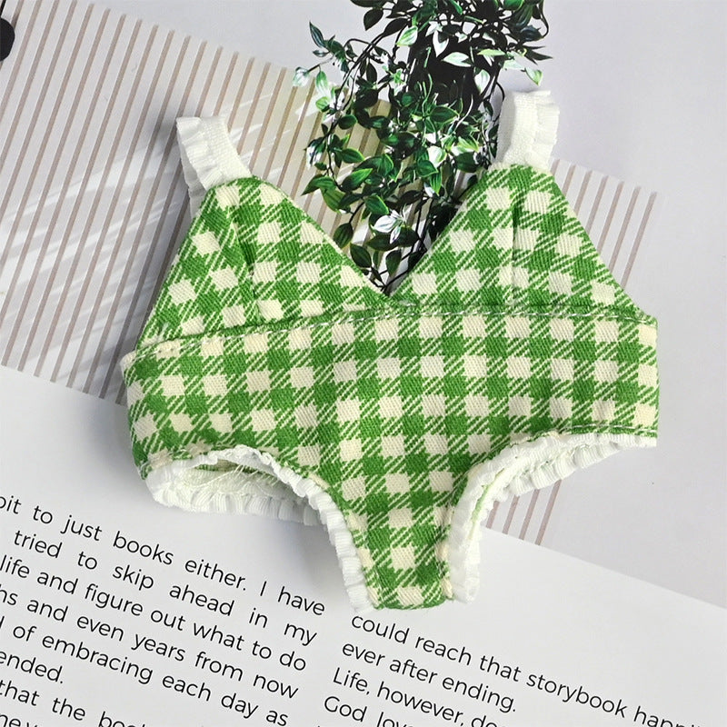 Clothes Only] First/Third Generation Labubu Doll Clothes Labubu Clothes Doll Doll Macaron Swimsuit Series