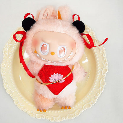 Labubu third generation doll clothes labubu 3.0 doll clothes generation second generation sitting party for blind box clothes 17cm