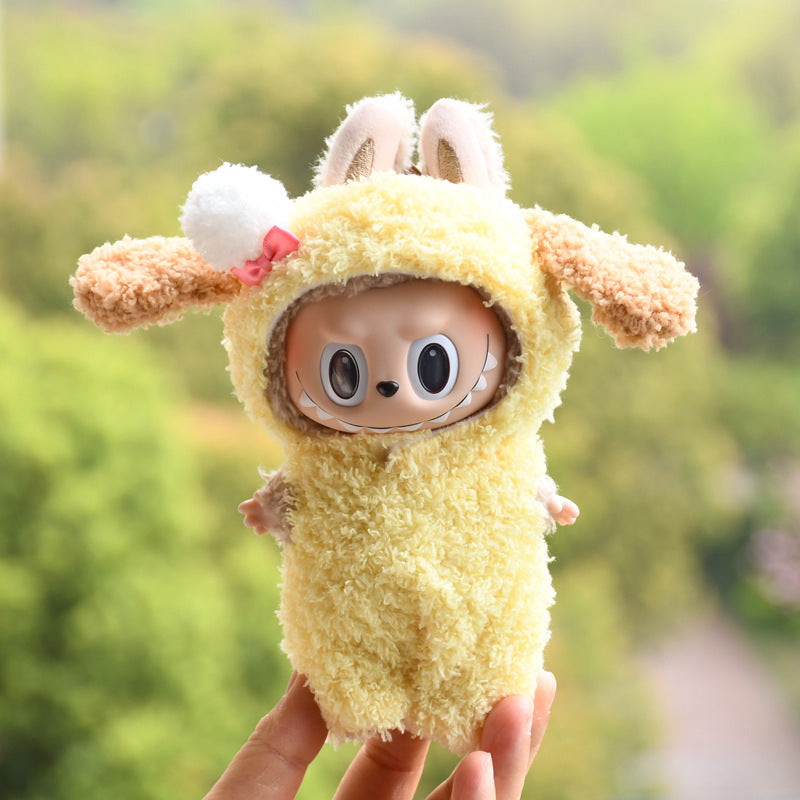Only baby clothes] 17cm cloth pendant clothes cute small animal costume baby clothes bag key chain pendant