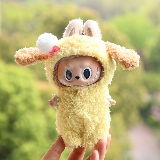 Only baby clothes] 17cm cloth pendant clothes cute small animal costume baby clothes bag key chain pendant