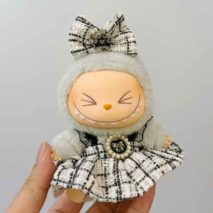 17cm Labubu Doll Clothes Set for 1st-3rd Gen Vinyl Dolls