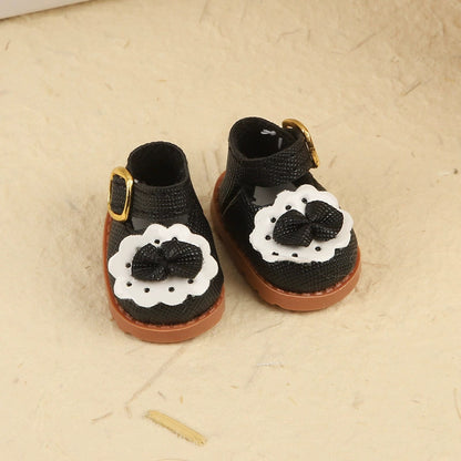 Clothes Only] 17cm Pendant Labubu Clothes Cat t Camellia Straw Hat Suit Labubu Doll Clothes
