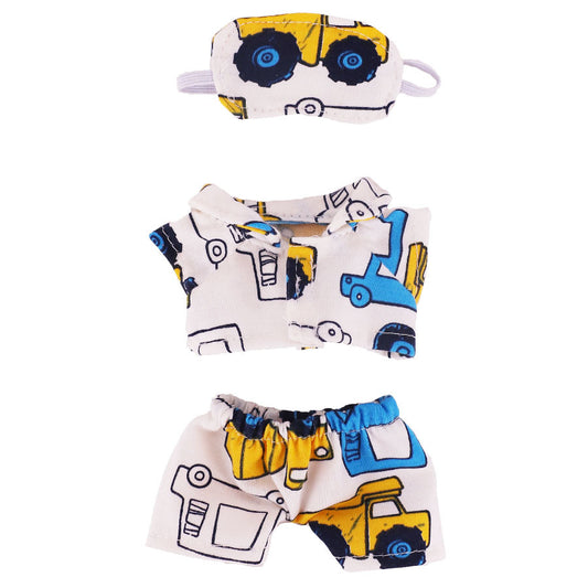 Labubu Doll Pajamas Outfit for 1st & 2nd Gen Vinyl Dolls