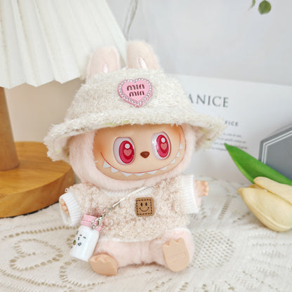 Labubu Doll Outfit Set - Cute Baby Clothes & Accessories for Vinyl Dolls