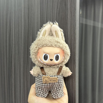 Labubu Sitting Party Doll Clothes Generation II Blind Box Labubu Doll Clothes Ragcloth Clothes Plush Vinyl Face