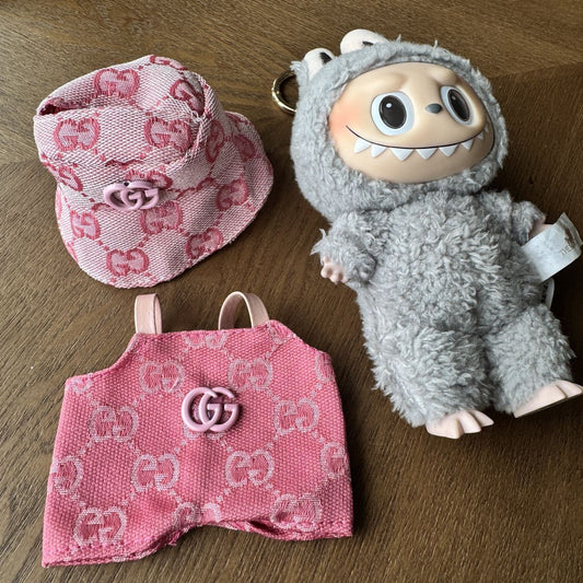 Labubu Doll Clothes Labubu Pendant Replacement Skirt Sports Suit Small Fragrance Dress Doll Clothes Accessories