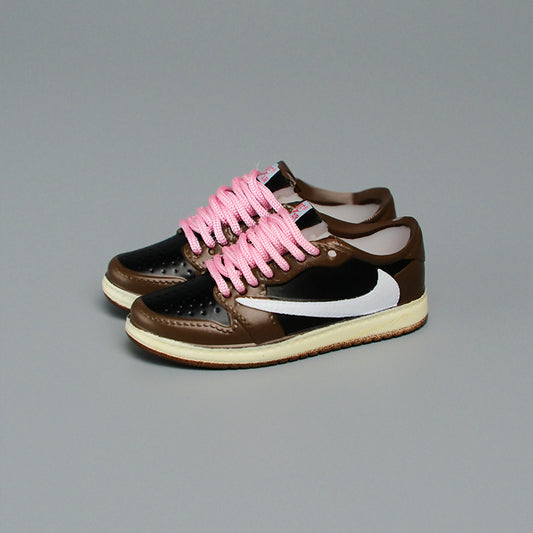 Labubu labubu doll 17cm shoes model 5cm vinyl toy hand AJ blind box AJ1low low