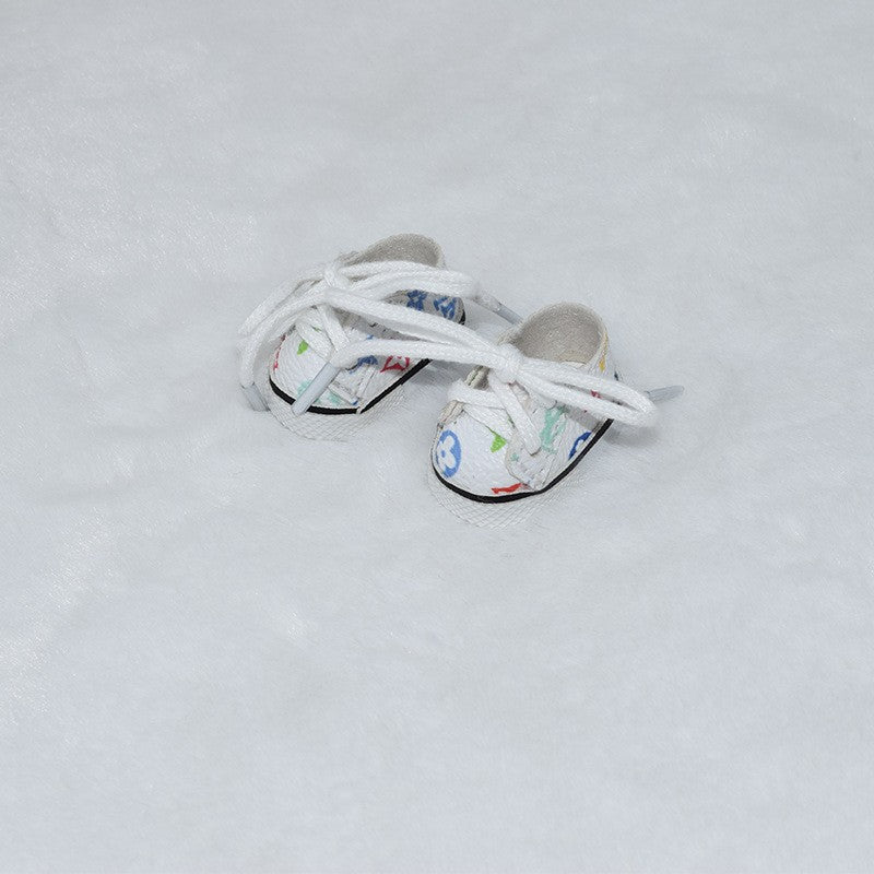 Labubu Baby Shoes Collection 17CM Keychain Blind Hirabu Cloth Changing Shoes Doll Toy Shoes