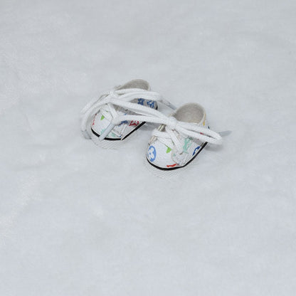 Labubu Baby Shoes Collection 17CM Keychain Blind Hirabu Cloth Changing Shoes Doll Toy Shoes