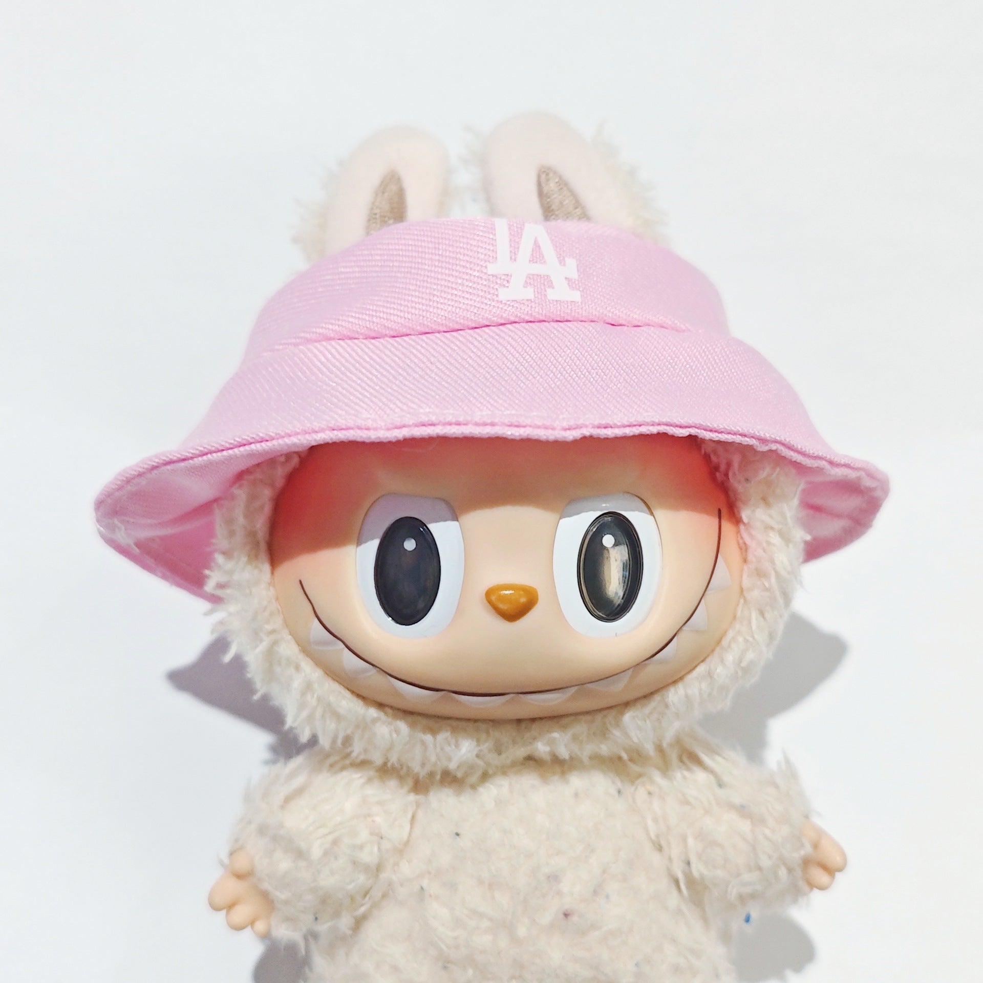 Labubu Doll Baby Clothes Set - Pink, Blue, White Outfits with Shoes & Hats