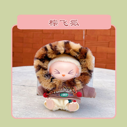 Labubu 15cm Sitting Doll Clothes - Macaron 2nd Gen Outfits