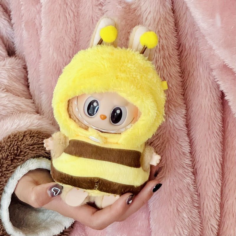 Only clothes] second generation blind box Labubu clothes vinyl face pendant cloth cloth sit party series baby clothes adorable