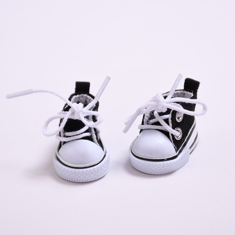 Clothing Only] First and Second Generation Labubu Pendant Clothing Denim Stripesd Shirt Suit Labubu Doll Clothing Replacement