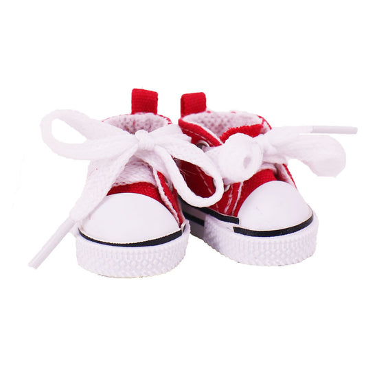 Labubu Doll Canvas Shoes - 3.8cm EXO Style for 17cm Pendant Doll