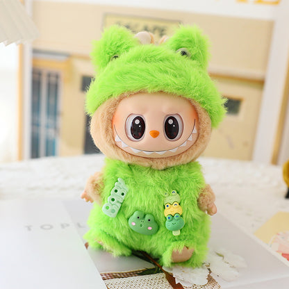 Labubu Costume Disguised as Animal Costume Labubu Pendant Sitting Party Doll Costume for Universal Costume