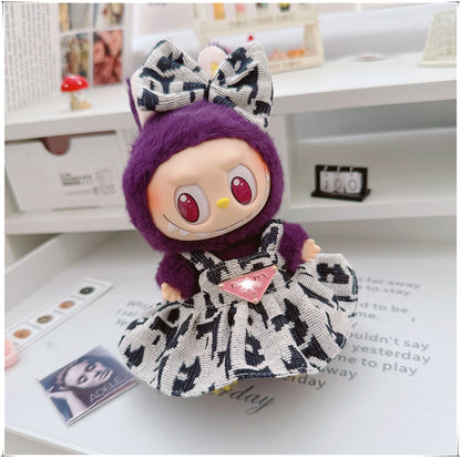 Labubu Doll Outfit - 17cm Cute Skirt Set for Vinyl Dolls
