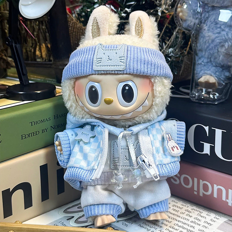 Labubu Doll Outfits Set for 17cm Vinyl Dolls - Trendy Styles