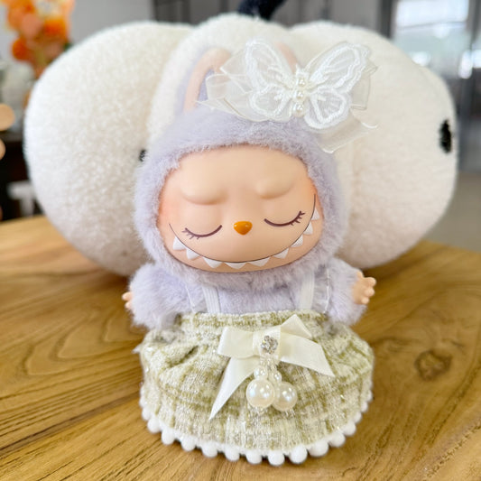 Labubu Doll Dress Set - Butterfly Fairy Outfit for 1st & 2nd Gen Blind Box