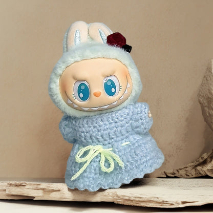 Labubu Doll Outfit Set - Skirt, Hat & Accessories