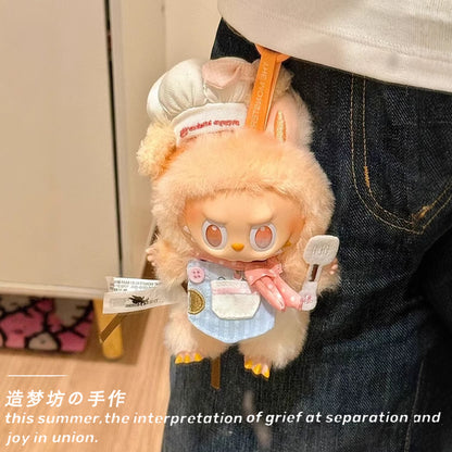 Labubu Doll Outfit - Overalls & Accessories Set