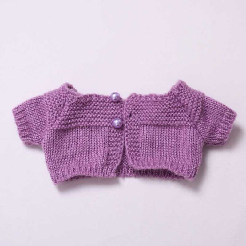 Only clothes] 38cm labubu for clothes bow love skirt suit change baby clothes