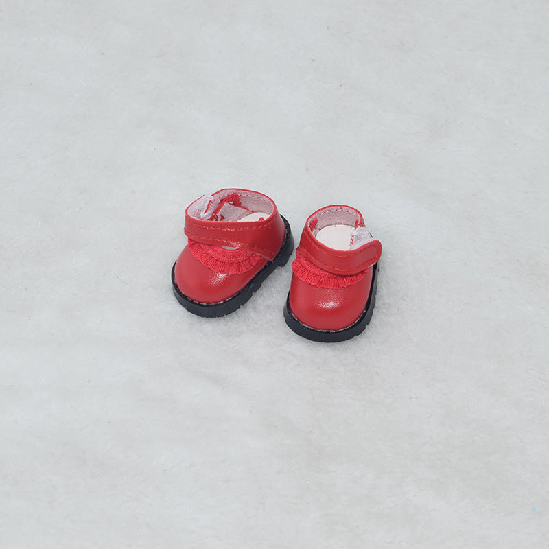 Labubu Baby Shoes Collection 17CM Keychain Blind Hirabu Cloth Changing Shoes Doll Toy Shoes
