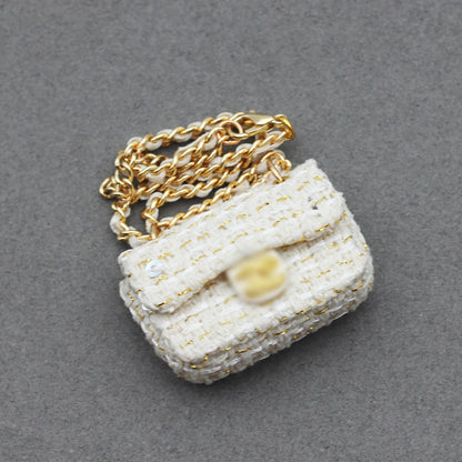 Labubu Mini Chanel Bag Pendant for Dolls - Stylish Accessory