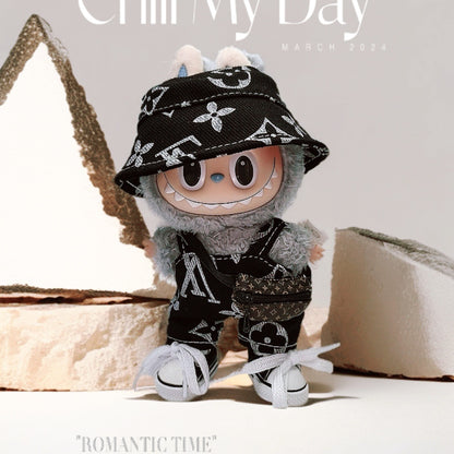 Labubu Doll Outfit - Summer Casual Suit for 17cm Vinyl Doll