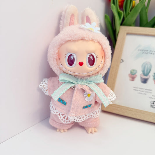 Only clothes] labubu sit party doll clothes Zhilong same clothes one, two and three generations of LABUBU for the suit