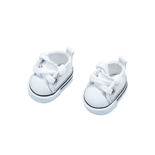Labubu Canvas Shoes 17cm Labubu Pendant Shoes 10cm Cotton Doll Belle Pendant Baby Clothes