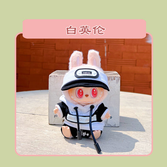 Labubu 15cm Sitting Doll Clothes - Macaron 2nd Gen Outfits