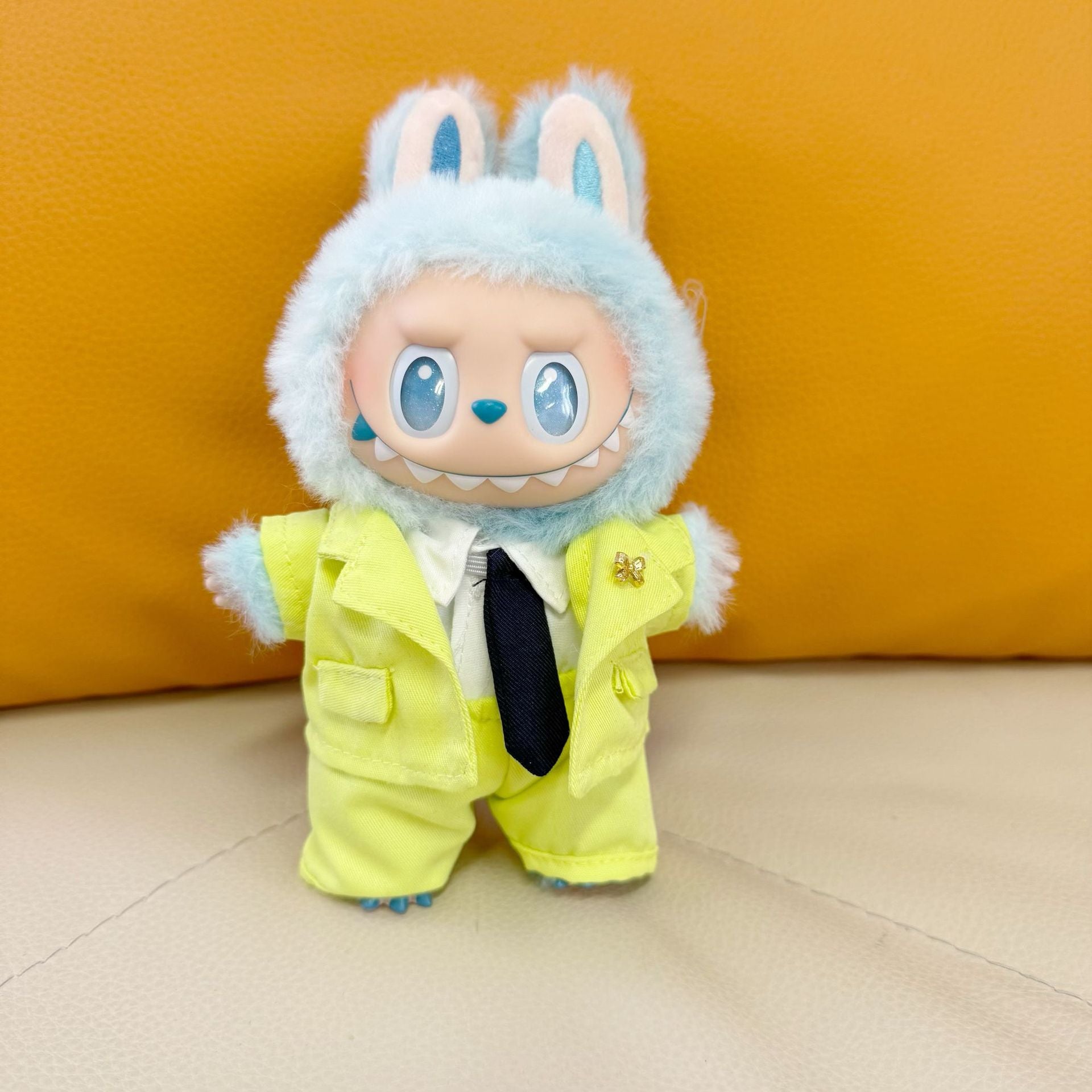 Only Clothes] Popmart Third Generation Labubu Doll Suit Suit Uniform Suit Labubu Campus Uniform for Boys and Girls